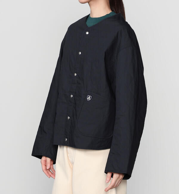 ORCIVAL「ORCIVAL | ノーカラー キルティングジャケット WOMEN」|ダウン|