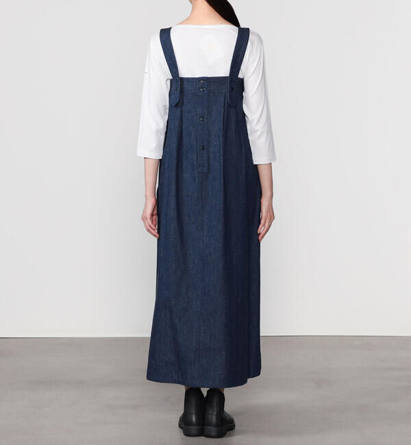  「HAVERSACK |〈別注〉デニム  ジャンパースカート WOMEN」|ワンピース|