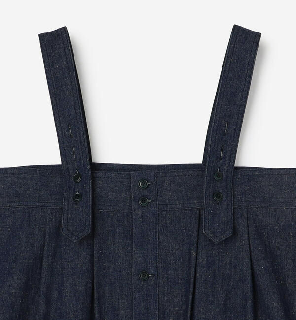  「HAVERSACK |〈別注〉デニム  ジャンパースカート WOMEN」|ワンピース|