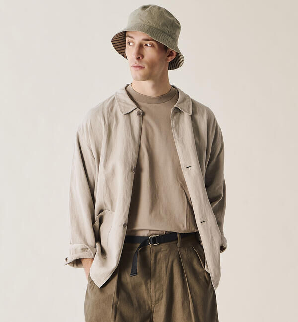  「KIJIMA TAKAYUKI | リバーシブル バケットハット MEN」|ハット|