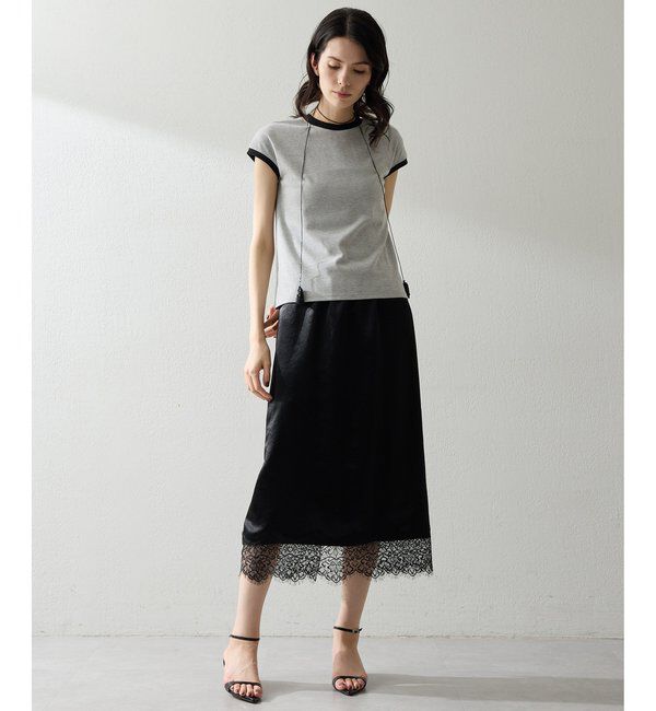 THE PAUSE「【THE PAUSE】フレンチリンガーTEE」|Tシャツ・カットソー|