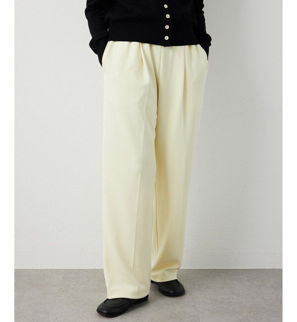  「カットジョーゼットパンツ」|チノ|