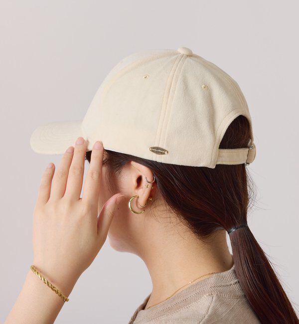  「【PAPILLONNER/パピヨネ】スエードタッチキャップ」|ハット|