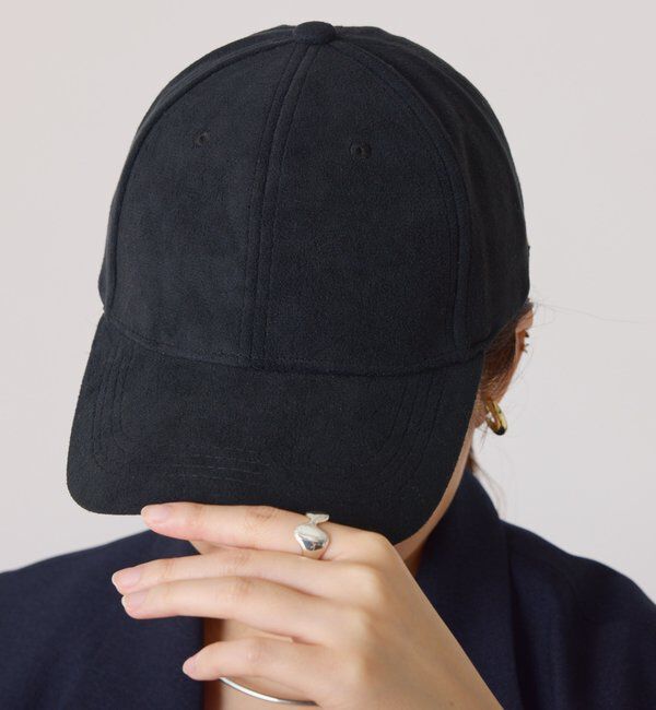  「【PAPILLONNER/パピヨネ】スエードタッチキャップ」|ハット|