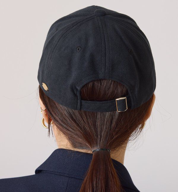  「【PAPILLONNER/パピヨネ】スエードタッチキャップ」|ハット|