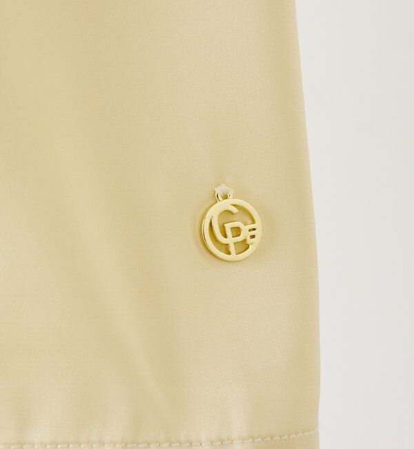  「【CEPIE./セピエ】サテンクロップドブラウス」|シャツ・ブラウス|