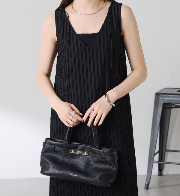  「【前後2通り】フリンジラインワンピース」|ワンピース|