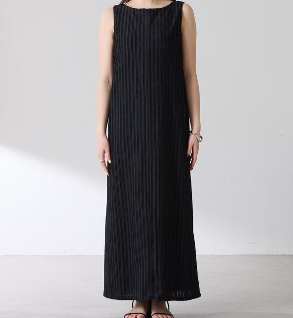  「【前後2通り】フリンジラインワンピース」|ワンピース|