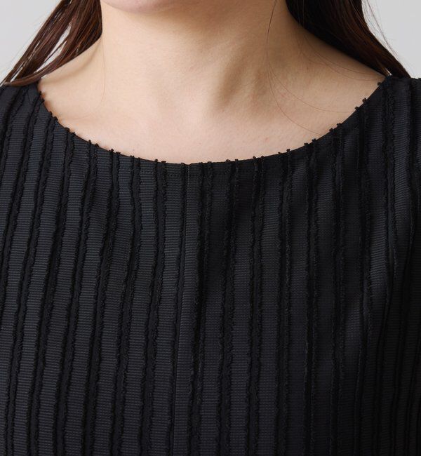  「【前後2通り】フリンジラインワンピース」|ワンピース|