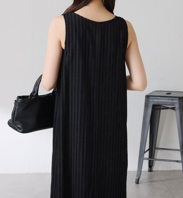  「【前後2通り】フリンジラインワンピース」|ワンピース|