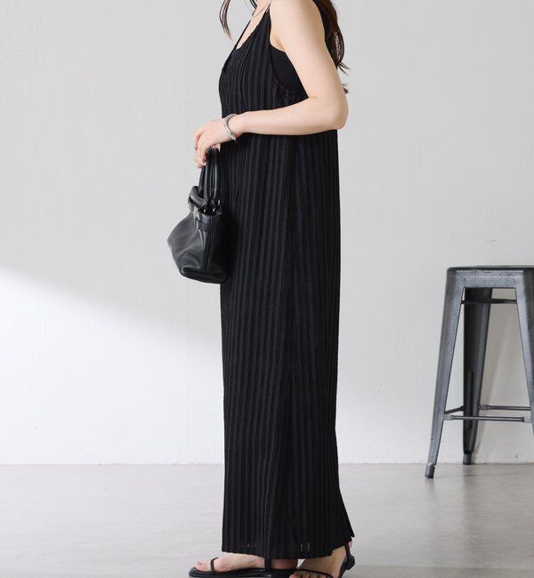  「【前後2通り】フリンジラインワンピース」|ワンピース|