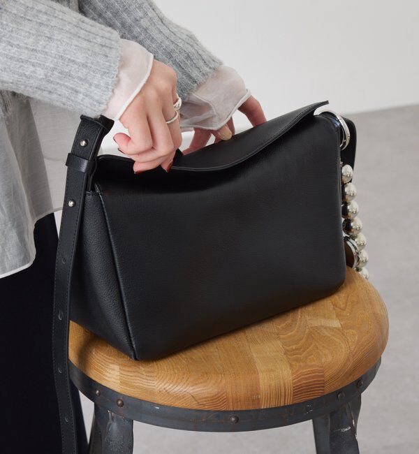  「《人気インフルエンサー企画》メタルレスレザーバッグ」|トートバッグ|