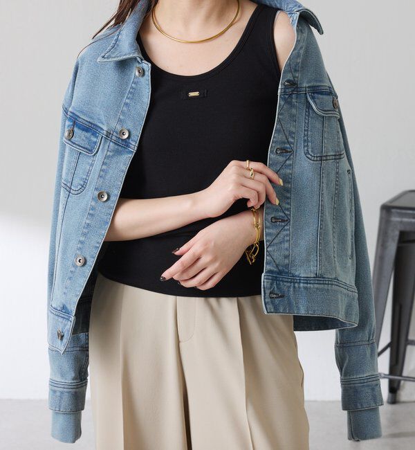  「【夏のマストハブアイテム】リブタンクトップ」|Tシャツ・カットソー|