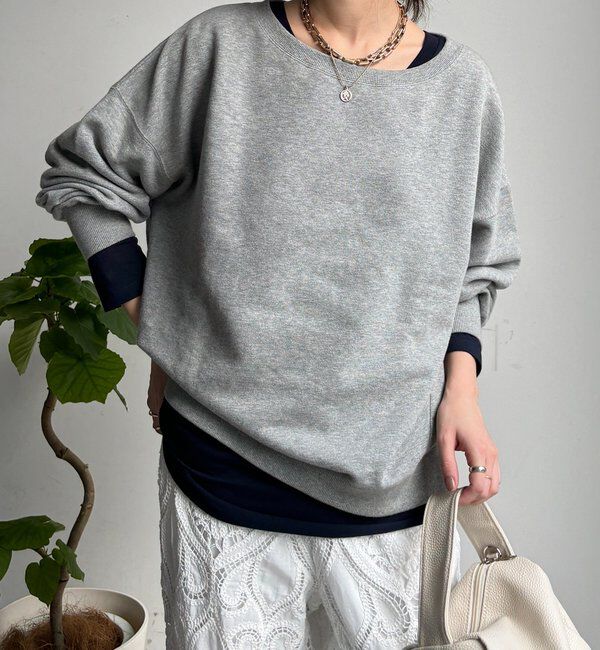  「ロングロンTEE」|Tシャツ・カットソー|ネイビー