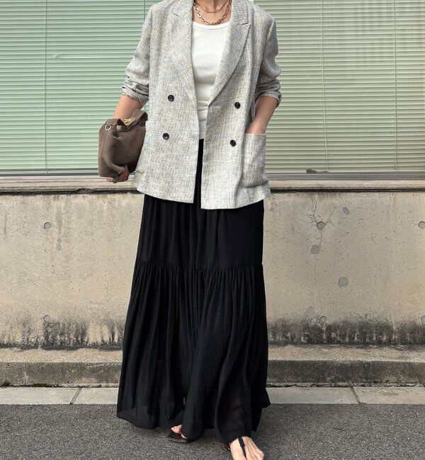  「エアリーギャザースカート」|スカート|