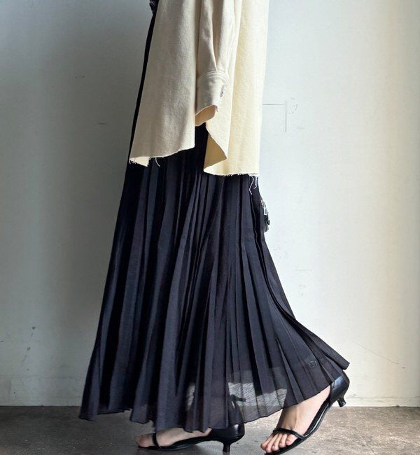  「ランダムプリーツスカート」|スカート|