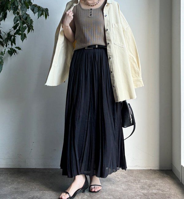  「ランダムプリーツスカート」|スカート|