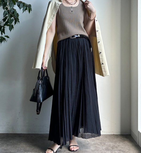  「ランダムプリーツスカート」|スカート|