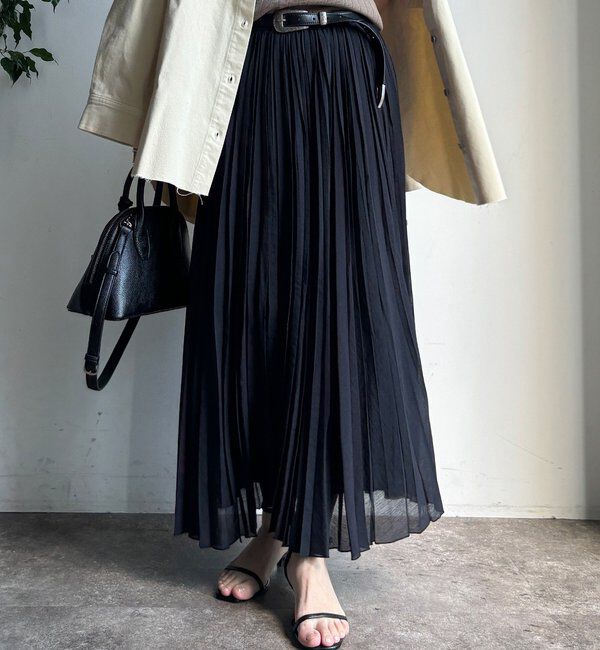  「ランダムプリーツスカート」|スカート|