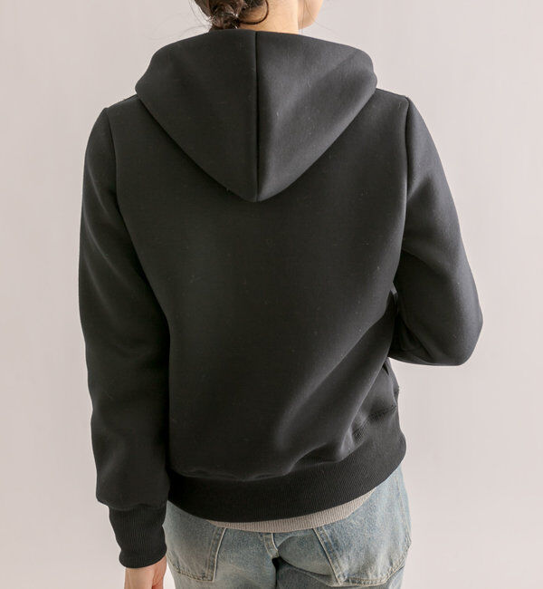  「【WEB限定/キレイめ上品】スポンジダンボールZIPパーカーカットソー」|パーカー|