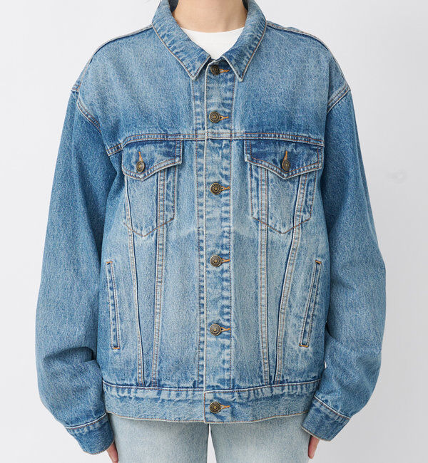  「【リバイバル/新色追加/羽織るだけでサマになる】デニムジャケット」|デニムジャケット|