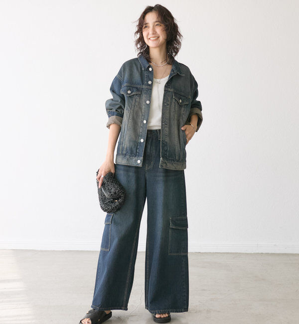  「【リバイバル/新色追加/羽織るだけでサマになる】デニムジャケット」|デニムジャケット|