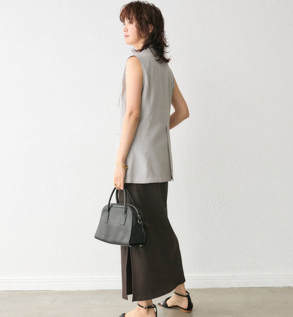  「【マイナス3kg/レビュー高評価☆】2WAYリブタンクワンピース」|ワンピース|