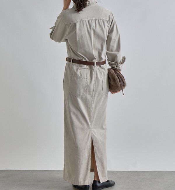  「【MONN&times;Yoshiiiiii】デニムシャツワンピース」|ワンピース|