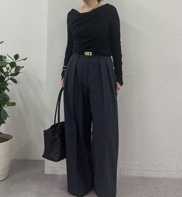  「《ウエスト調整自由自在！》スクエアバックルベルト」|ベルト|