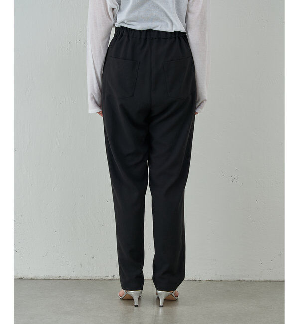  「【-3kg見えパンツ】【リニューアル！】ジャージーテーパードパンツ」|チノ|