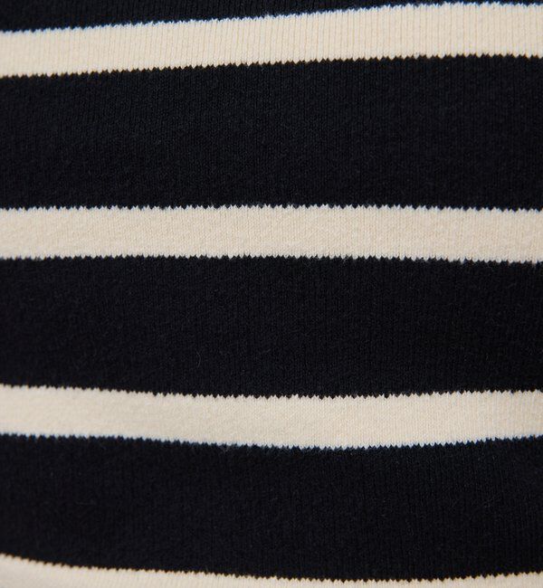  「【HERITANOVUM】ボートスムースボーダーニット」|ニット・セーター|