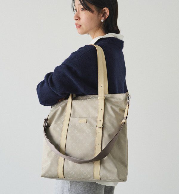  「アシンメトリーハンドルトートバッグ」|トートバッグ|