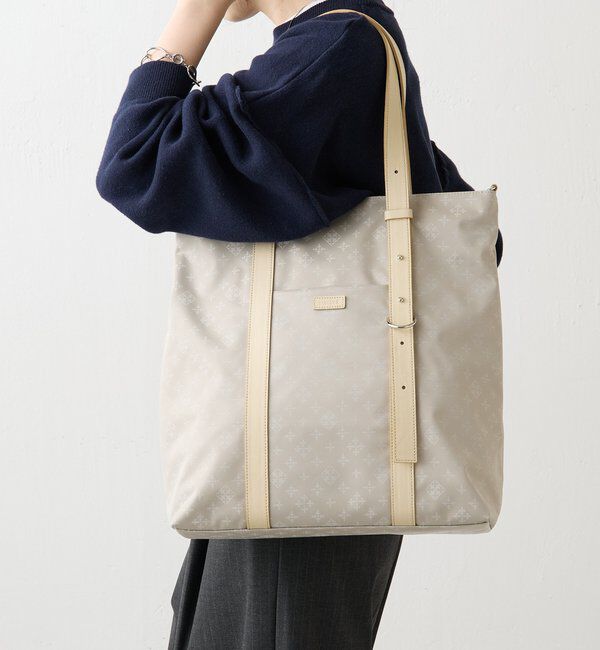  「アシンメトリーハンドルトートバッグ」|トートバッグ|
