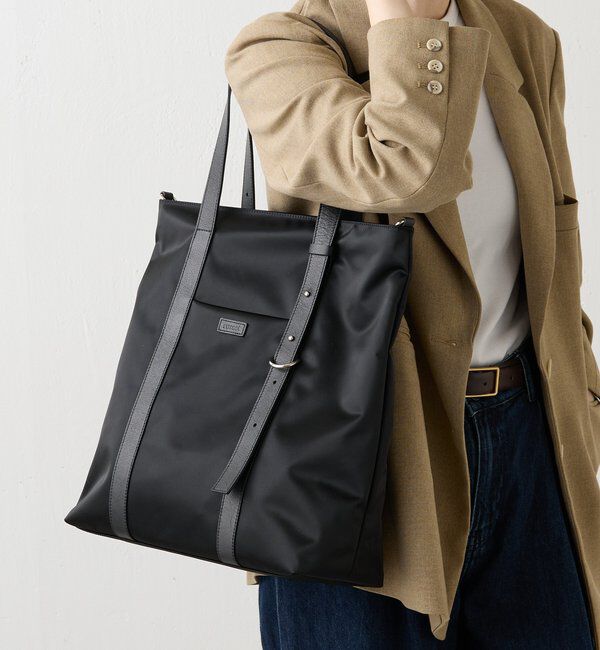  「アシンメトリーハンドルトートバッグ」|トートバッグ|