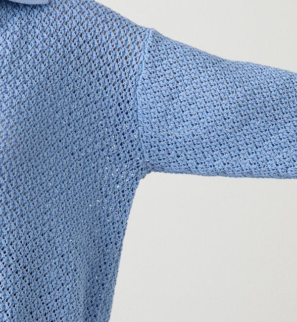  「スキッパーニット」|カーディガン|