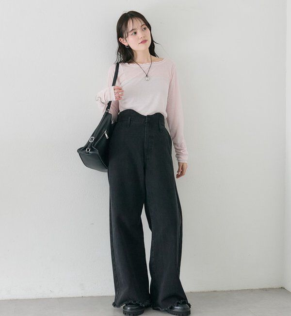  「チュールタグシアーロンT」|Tシャツ・カットソー|