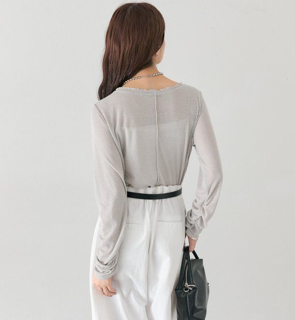  「チュールタグシアーロンT」|Tシャツ・カットソー|