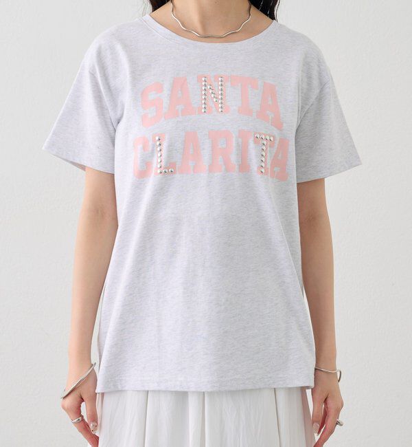  「スタッズロゴカレッジTシャツ」|Tシャツ・カットソー|