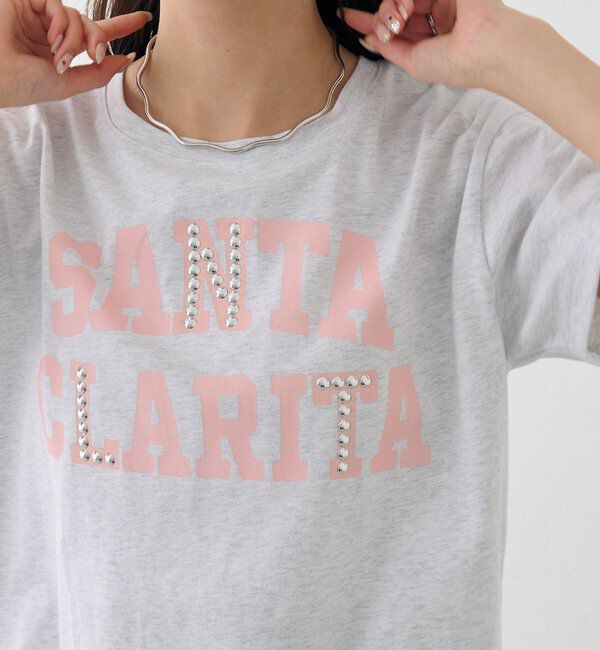  「スタッズロゴカレッジTシャツ」|Tシャツ・カットソー|