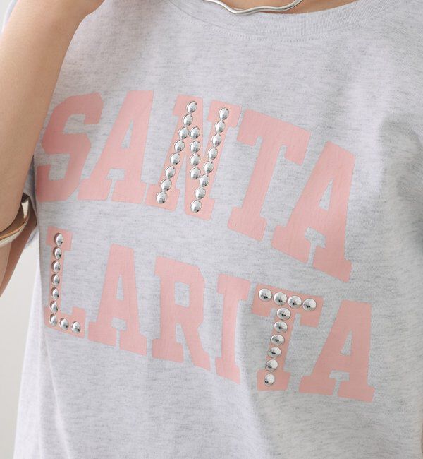  「スタッズロゴカレッジTシャツ」|Tシャツ・カットソー|