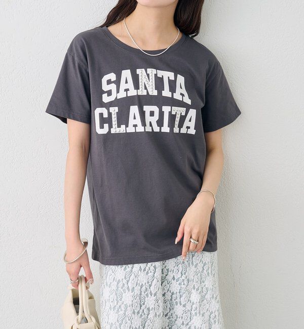  「スタッズロゴカレッジTシャツ」|Tシャツ・カットソー|