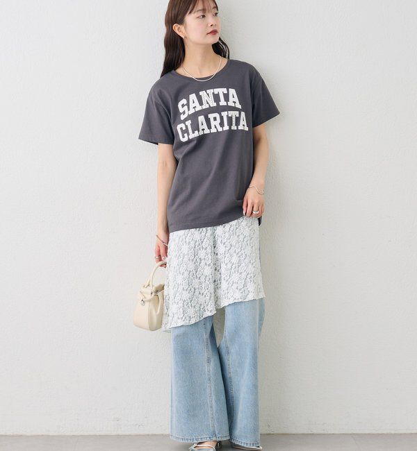  「スタッズロゴカレッジTシャツ」|Tシャツ・カットソー|