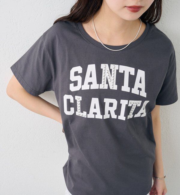  「スタッズロゴカレッジTシャツ」|Tシャツ・カットソー|