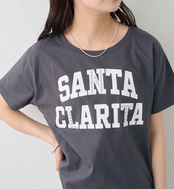  「スタッズロゴカレッジTシャツ」|Tシャツ・カットソー|