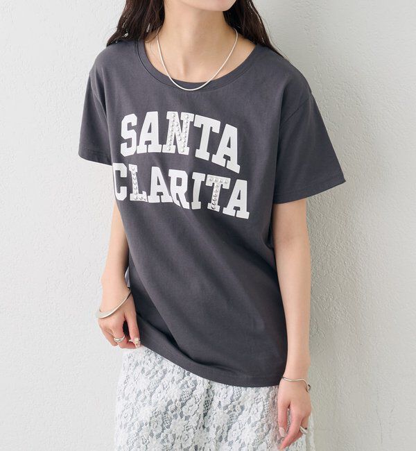  「スタッズロゴカレッジTシャツ」|Tシャツ・カットソー|