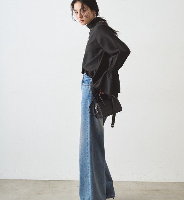  「シアーハイネックブラウス」|シャツ・ブラウス|