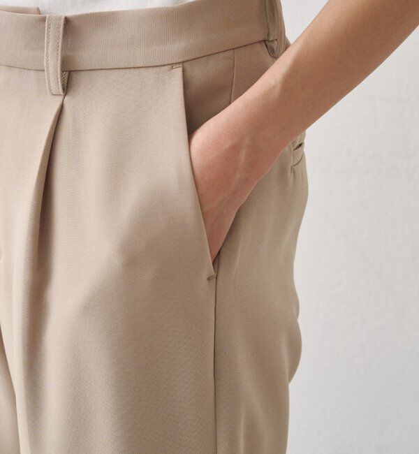  「ダブルクロステーパードパンツ」|チノ|