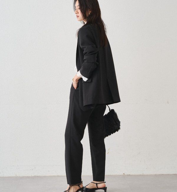  「ダブルクロステーパードパンツ」|チノ|