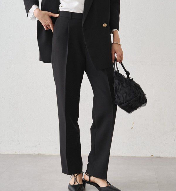  「ダブルクロステーパードパンツ」|チノ|