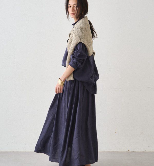  「リネンバックタイシャツ」|シャツ・ブラウス|